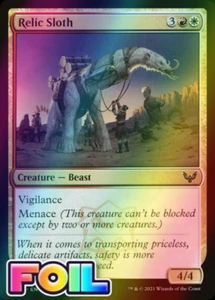 x1 Relic Sloth STX MTG 223/275 FOIL COMMON M/NM 1x - Picture 1 of 1