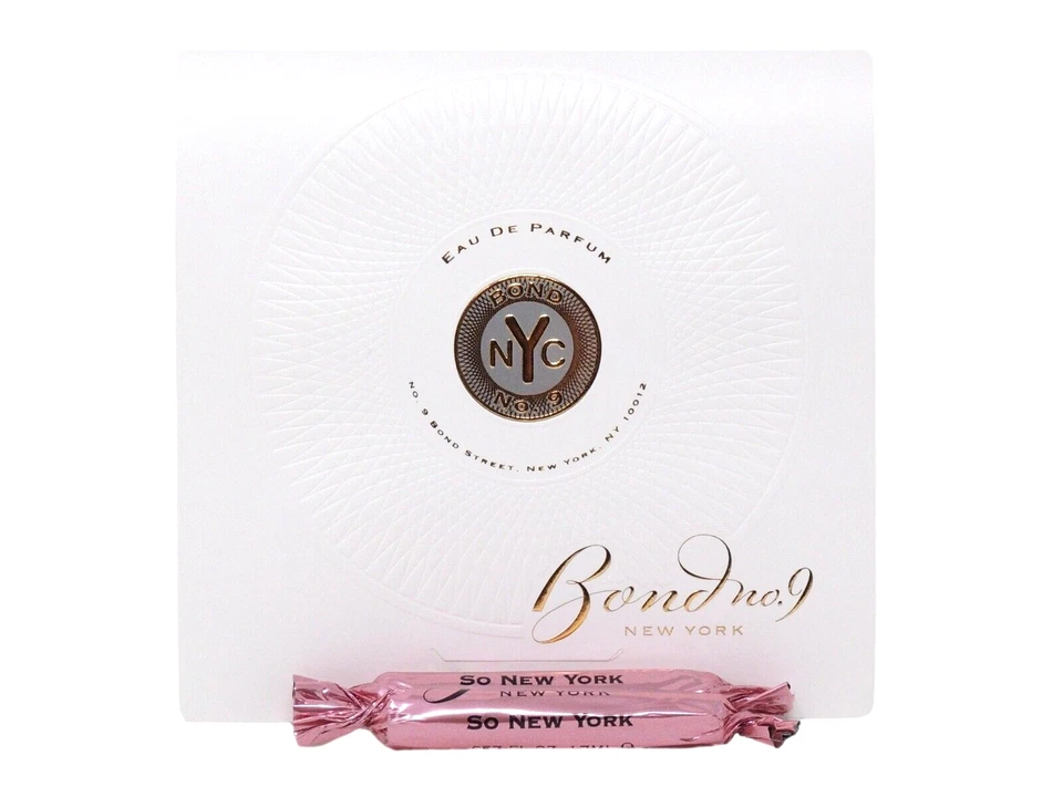 BOND NO 9 SO NEW YORK 1,7 ml .057 fl oz x 2 viales de muestra de spray de perfume Foto 1 de 1