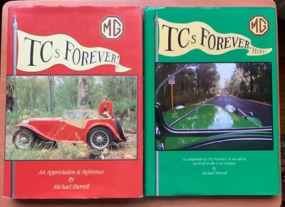 2 volúmenes FIRMADO 1ª edición #747 Michael Sherrell TC's Forever! más MG Appreciation Foto 1 de 4