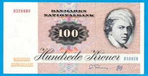 Denmark 1972 100 Kroner Note P #51 - Extra Fine - Picture 1 of 2