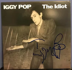 Iggy Pop signed The Idiot 12" lp album - Picture 1 of 2