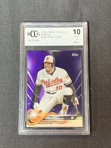 2018 Topps Toys R Us Purple Adam Jones BCCG 10 - Picture 1 of 2