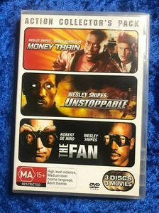 Money Train, Unstoppable, The Fan Region 4 DVD Free Postage - Picture 1 of 1