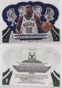 2019-20 Panini Crown Royale Crystal Blue /99 Khris Middleton #40