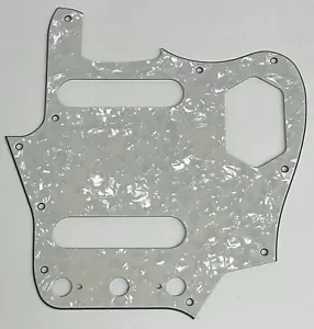 Golpeador blanco marfil perla ajuste piezas de guitarra estilo jaguar músico clásico estadounidense - Imagen 1 de 6