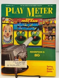 Play Meter Magazine May 1992 Issue Arcade Video Games Spring Buyers Guide - Picture 1 of 1