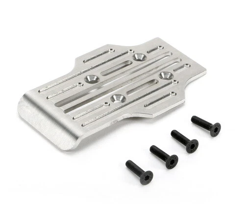 Redcat Racing 510172 CNC Machined Stainless Chassis Guard (Rear)  TR-MT10E - Image 1 of 1