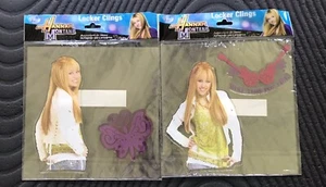 Disney’s Miley Cyrus Hannah Montana Reusable Clings Pop Star Guitar Butterfly - Picture 1 of 4
