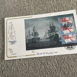 Battle Of Trafalgar Prestige Panes On FDCovers 2005 - Picture 1 of 5