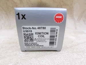 NGK U3015 (48780) Ignition Coil for Distributorless Ignition System, Waste Spark - Picture 1 of 2