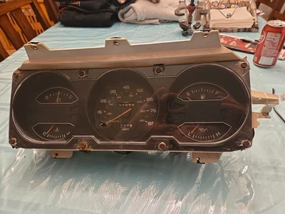 1981-82-83-84-85-86-87-88-1989 Dodge Truck Ram Instrument Gauge Cluster TESTED  - Image 1 of 4