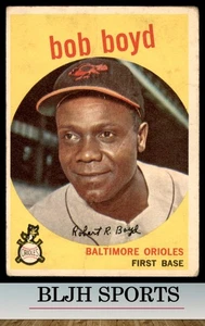 1959 Topps #82 Bob Boyd UER Baltimore Orioles - Picture 1 of 2