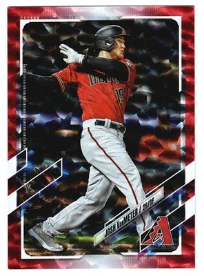 2021 Topps Update Josh VanMeter Red Foilboard Parallel /199 #US32 Diamondbacks - Image 1 of 2
