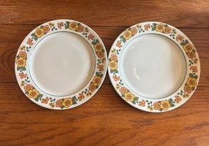 Villeroy & Boch Cottage Dinner Plate Yellow Orange Green Flower 10 1/2” - Picture 1 of 7