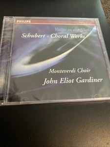 Schubert: Choral Works Monteverdi Choir Gardiner CD (1998, Philips) NEW - Foto 1 di 2