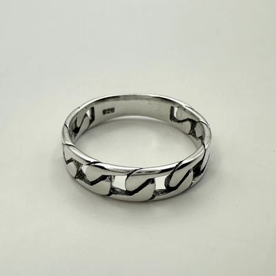 Anillo de sello para hombre | Plata de ley .925 | Talla 9 Foto 1 de 4