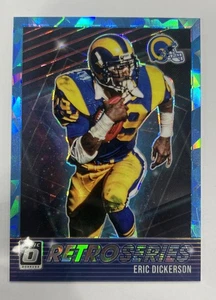 Donruss Optic Retro Series 2021 Eric Dickerson Ice Prizm #RS-ED Rams #d/15 - Foto 1 di 5