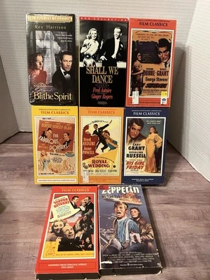 Classic VHS Janet Blair, Cary Grant, Fred Astair, Jane Powell, Irene Dunne Lot 8 - Image 1 of 4