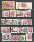 Latvia SELECTION old used stamps