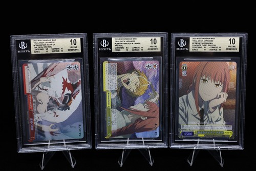 PSA10 Signed Weiss Schwarz Chainsaw man Makima CSM/S96-054CSMR