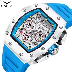 ONOLA Beliebte Multifunktions Wasserdicht Uhr Sport Neutral Quarzuhr - Bild 1 von 13
