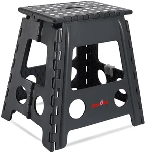 Klappbarer Tritthocker Hochlast Küchenhocker Badezimmer klappbar - Bild 1 von 2