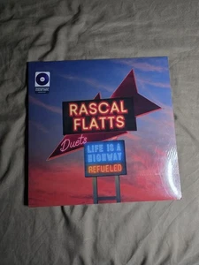 Rascal Flatts -Life Is A Highway Refueled (Transparent Blue Vinyl LP) - Picture 1 of 2