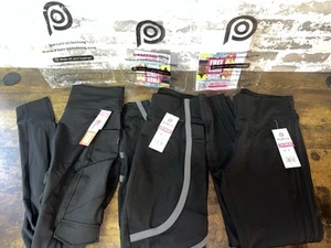 NWT! Lot of 3 POP Fit Classic Soft Stretch Pants Size Large - BLACK - Picture 1 of 6