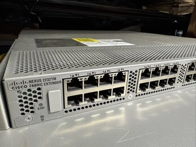 Cisco N2k-c2232tm-e-10ge 10ge Fabric Extender No Power Supplies No Fan - Image 1 of 2
