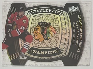 🔥 2013-14 Upper Deck Black Diamond Hockey #CRB-14 MARCUS KRUGER / SCHÖN!! 🔥 - Bild 1 von 2