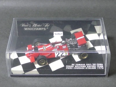 Minichamps 1/43 Williams De Tomaso 505/38 Ford P. Courage #22 1970 F1 Model Car - Photo 1/4
