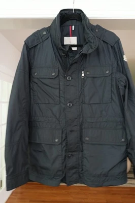 Moncler Men’s CRISTIAN GIUBBOTTO CRISTIAN JACKET Navy, Size 4 - Image 1 of 4