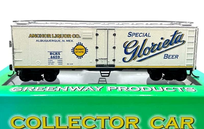 HO GREENWAY PRODUCTS CUSTOM PAINTED BEER REEFER SPECIAL GLORIETA BEER - Image 1 of 2