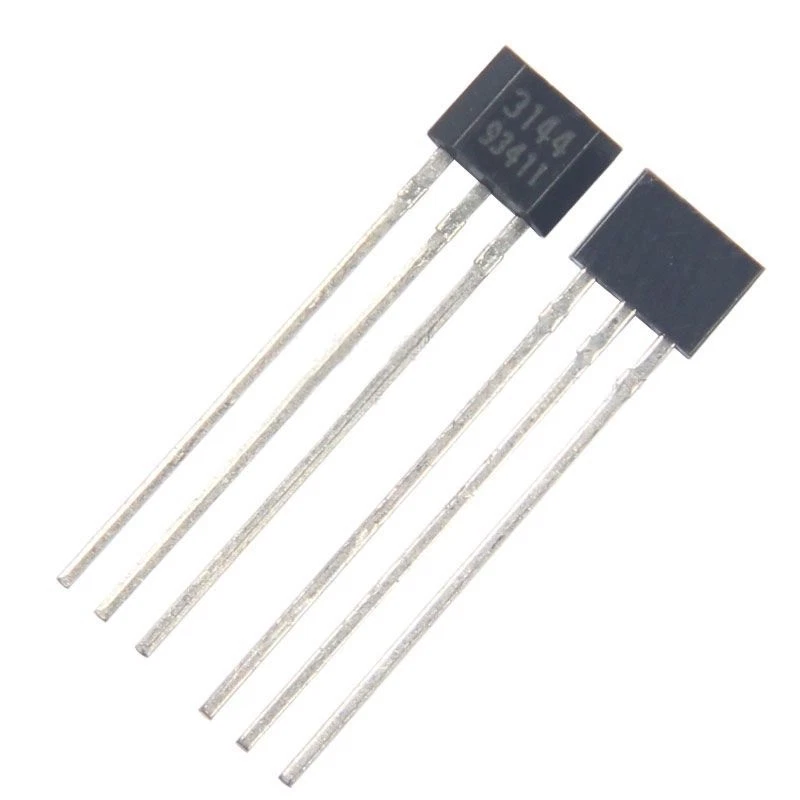 Interruptor magnético sensor efecto Hall A3144E 10 piezas 44E OH44E TO-92 Arduino Raspberry Foto 1 de 1