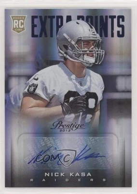 2013 Panini Prestige Extra Points Blue Signatures Nick Kasa #273 Rookie Auto RC - Image 1 of 2
