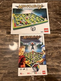 Lego 3841 Game Minotaurus Instruction Manual & Rules Only No Bricks No Box