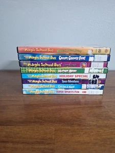 The Magic School Bus (8 DVD Lot) Space Adventures, Creepy Crawly Fun FREE SHIP! - Picture 1 of 9