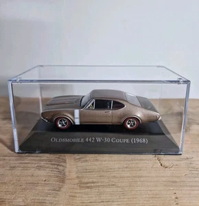 DEAGOSTINI Oldsmobile 442 W-30 Coupe 1968 1/43 Scale Bronze - Picture 1 of 4