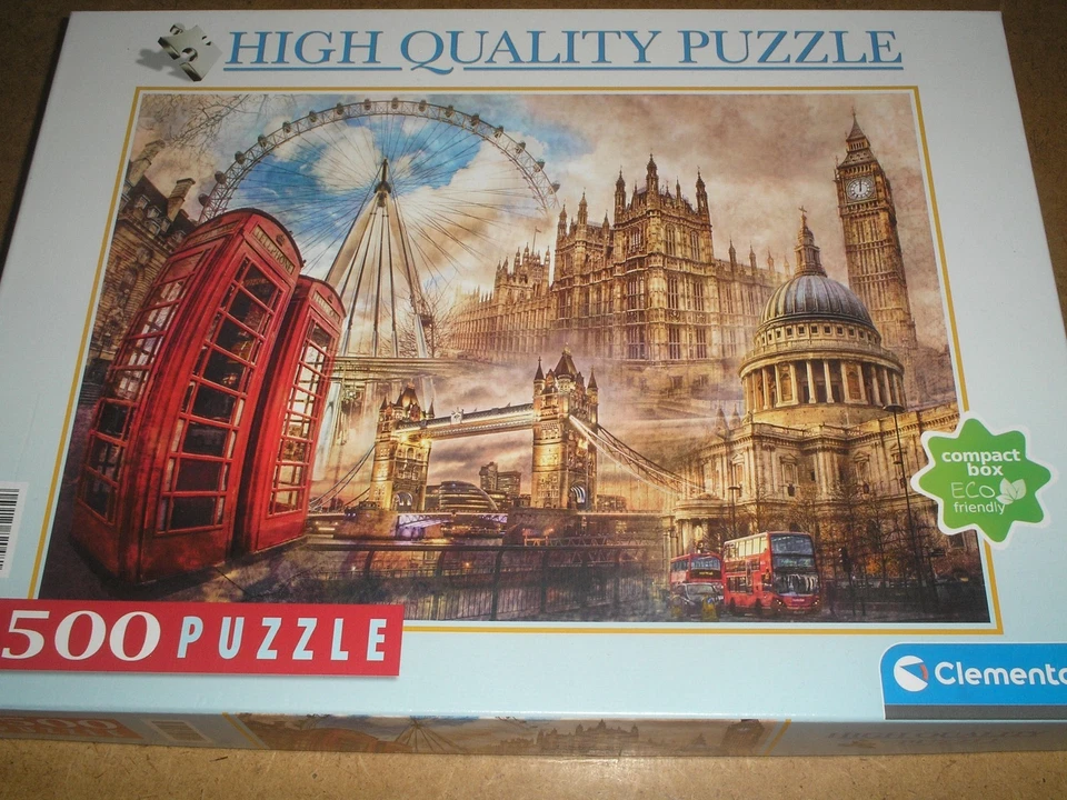 1500 PIECE PUZZLE - VINTAGE LONDON - Image 1 of 1