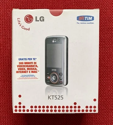 LG KT525 NON FUNZIONANTE CON ACCESSORI NUOVI - Immagine 1 di 4