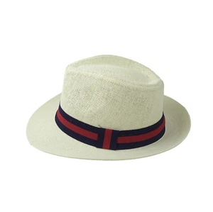 Sombrero Fedora Panamá Trilby Paja Unisex - Gorra Sol Playa Verano para Ropa de Caballero - Imagen 1 de 2