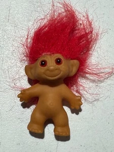 TROLL 4 INCH TROLL RED HAIR VINTAGE - Picture 1 of 4