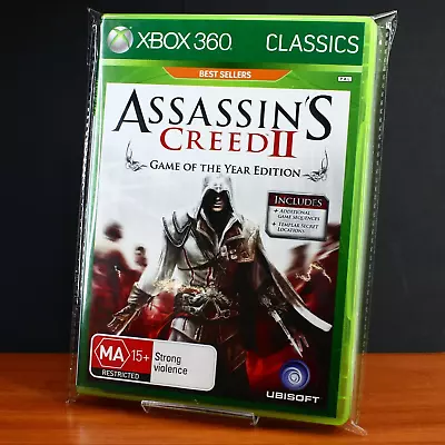 Assassin's Creed 2 (complete w/ Manual & Plastic Sleeve) Xbox 360 ● Fast Post - Image 1 of 2