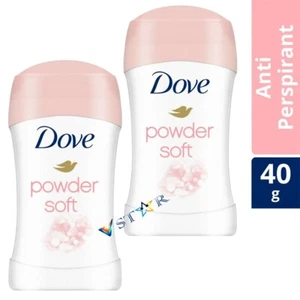 Barra antitranspirante suave en polvo Dove para mujer 40 g x 2 polvo - Imagen 1 de 1