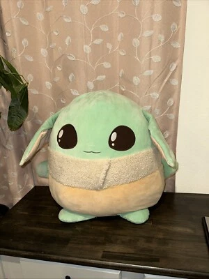 20” Star Wars The Child Grogu Baby Yoda Squishy Giant Plush JUMBO XXL…rare - Image 1 of 2