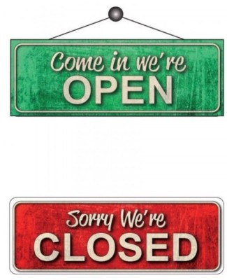 Open and Close Sign in Retail & Shop Signs for sale | eBay UK