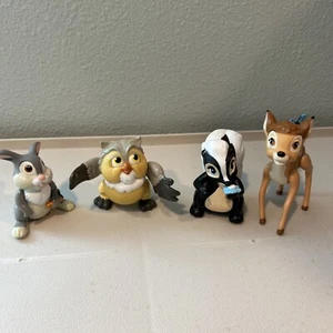 Vintage 1988 Disney Bambi Figures McDonald's Happy Meal Toys Collectibles - Picture 1 of 8
