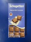 Schogetten Alpine Milk Chocolate 18 Pieces/Bar 3.5oz 100g (Made in Germany)