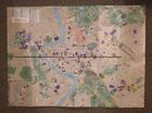 NATIONAL GEOGRAPHIC - travel map of ROME - laminated!