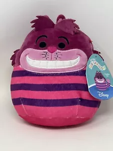 Kellytoy Squishmallow Disney Alice In Wonderland Cheshire Cat Soft Plush NWT 7" - Picture 1 of 19